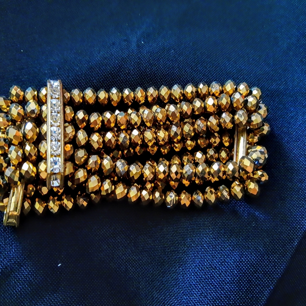 ELASTIC  BRACELET COLOR GOLD